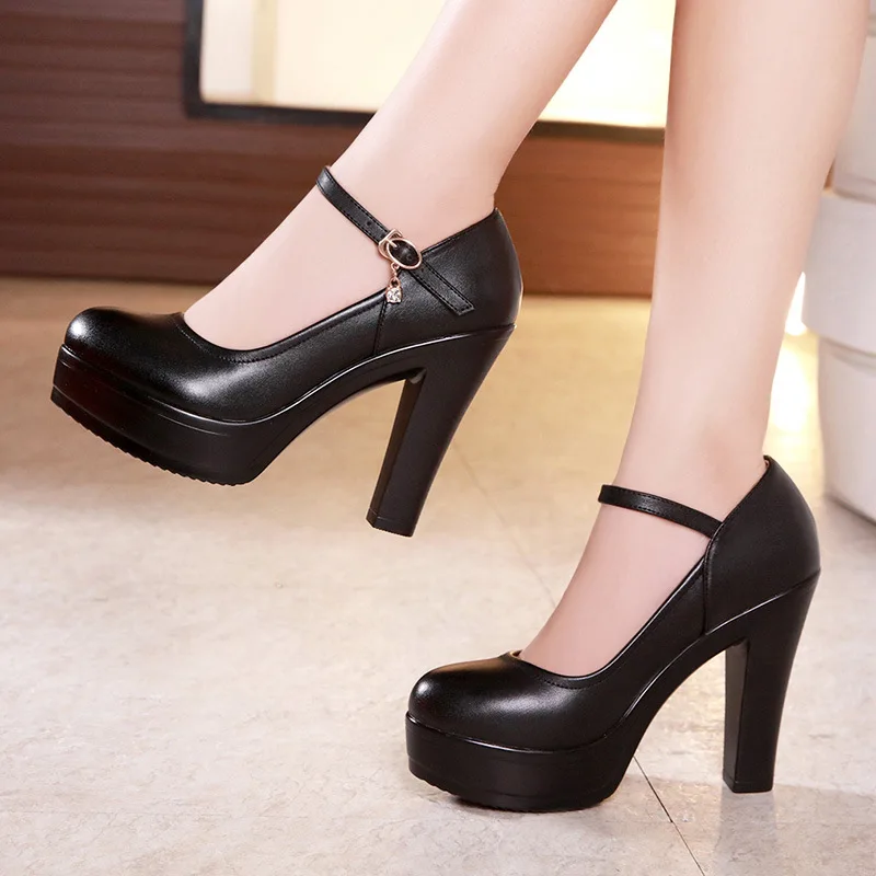 Women Formal Wear For Wedding - Scarpe con Tacco Alto a Blocco