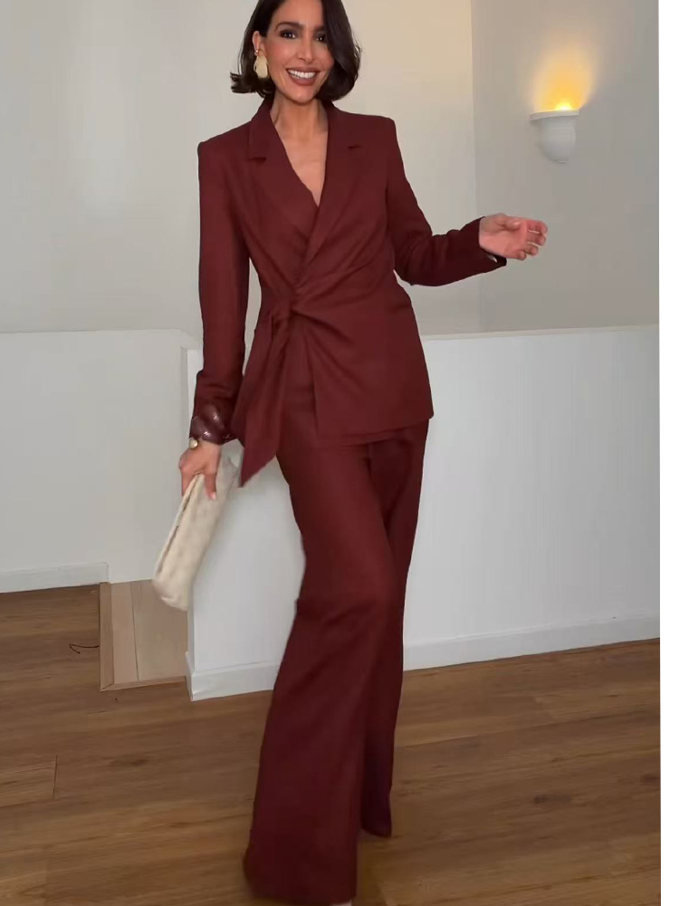 Women'S Formal Wear Pants Suit - Completo elegante da ufficio per donna,