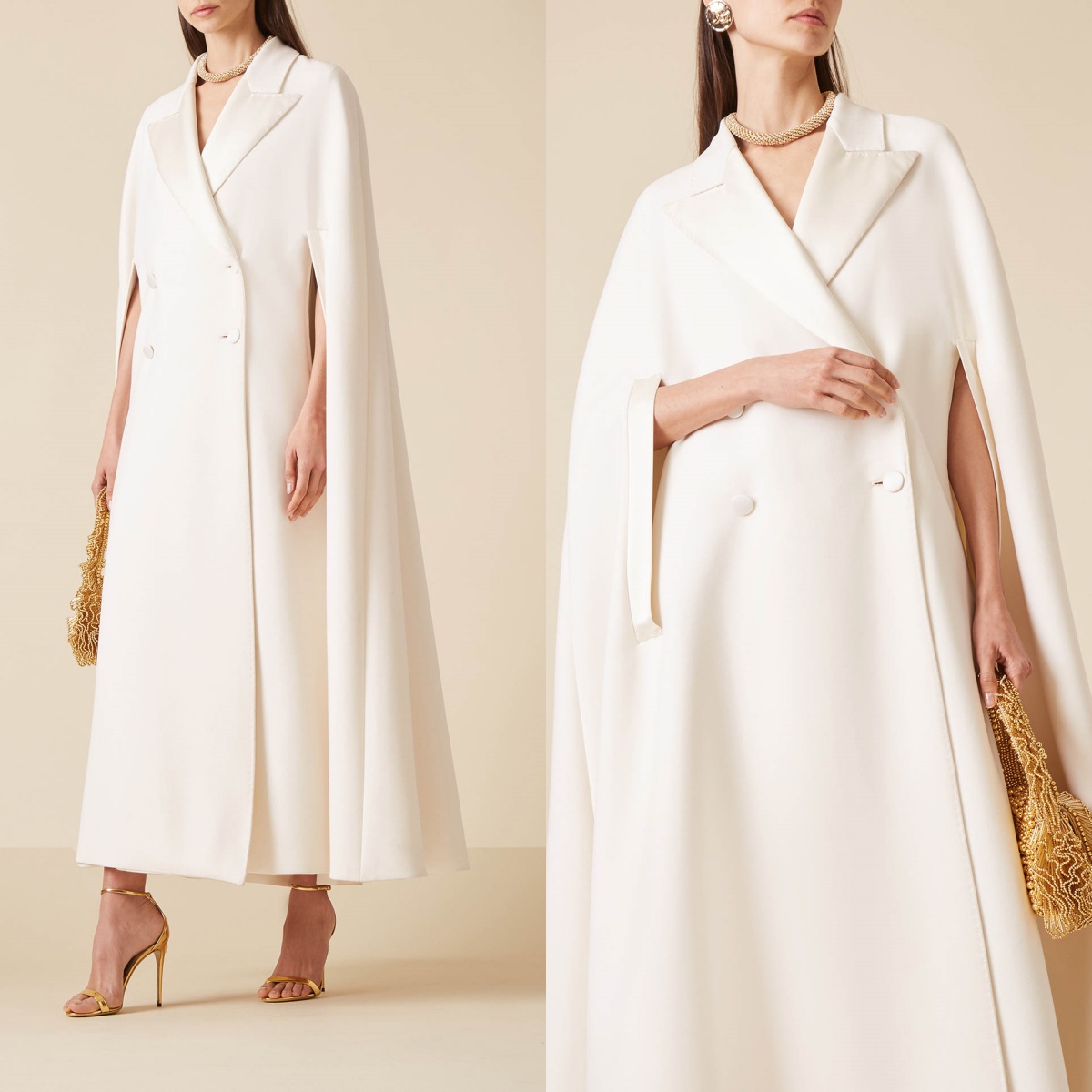 Women Formal Wear Designers - Giacca Lunga da Donna dal Design