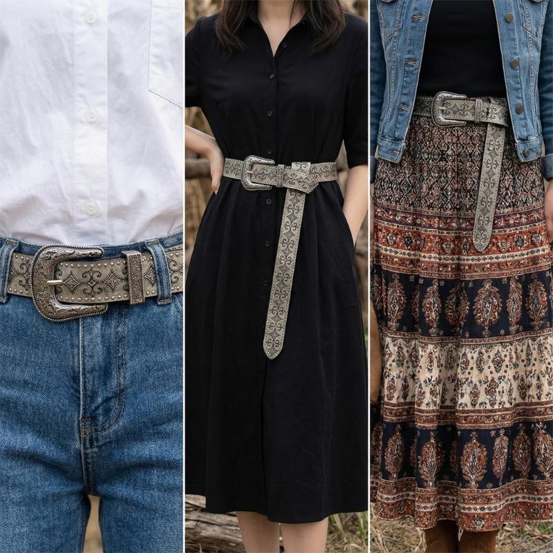 31BF Cintura classica retrò Ca - Women Formal Wear Western recensione e prezzo