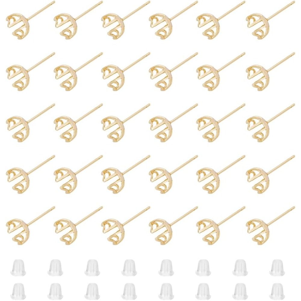 30 pezzi di montaggio per orec - Pearl Earring Stud recensione e prezzo