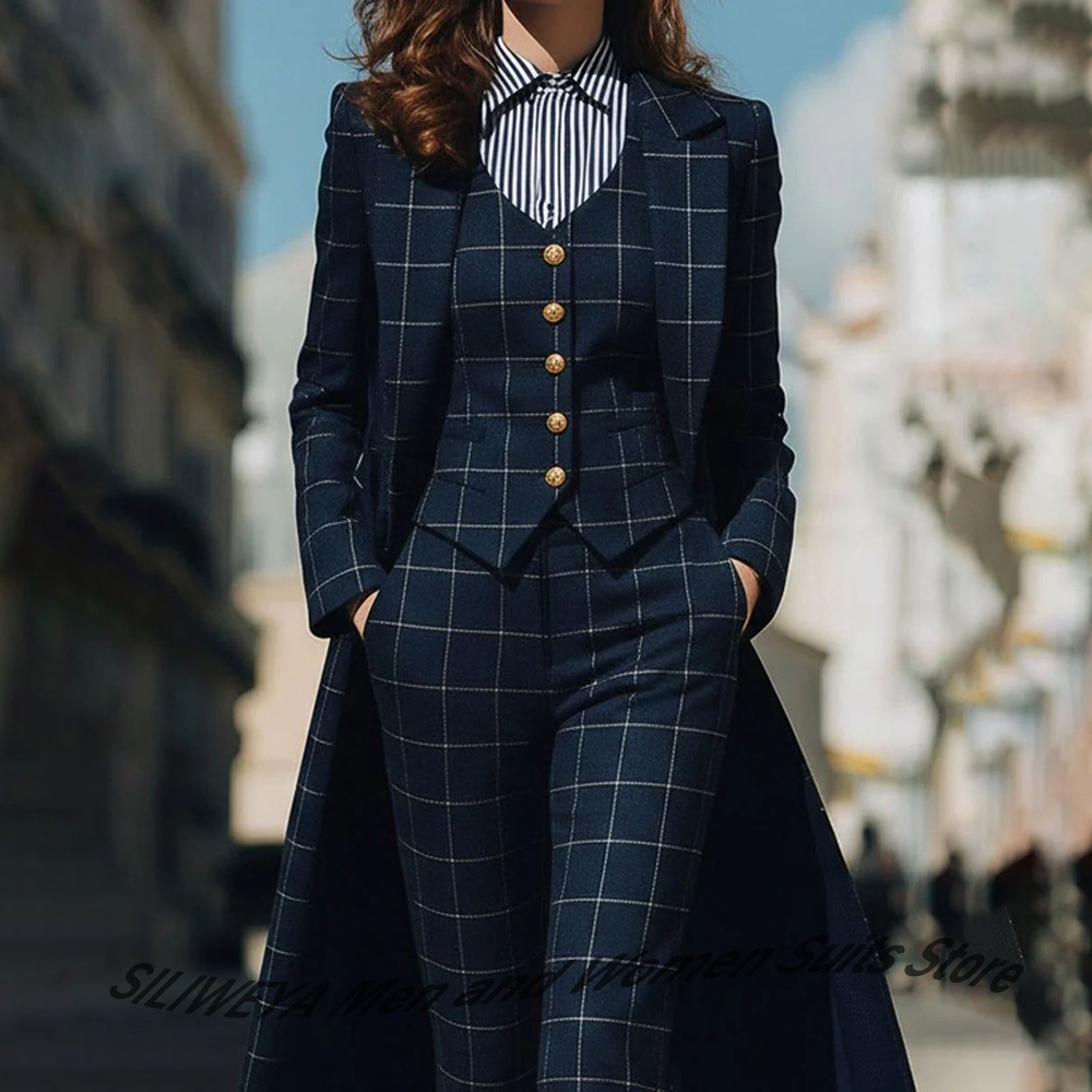Elegante Completo da Donna Blu - Women'S Formal Wear Pants Suit recensione e prezzo
