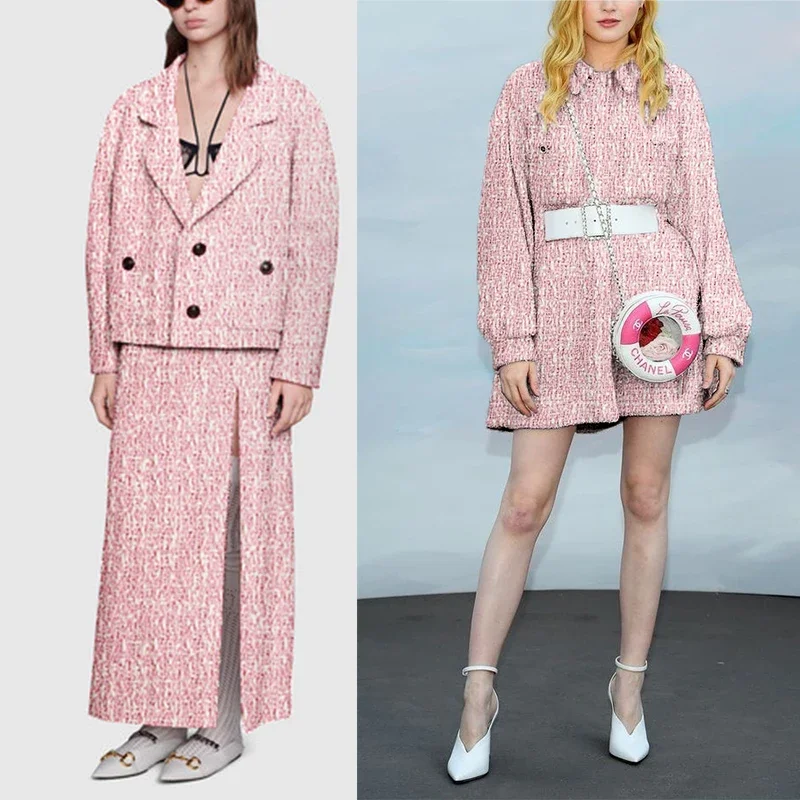 Redraspberry 145 cm Rosa Bianc - Tailored Coat Wool recensione e prezzo