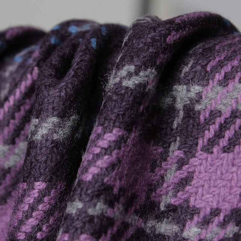 Redraspberry Viola Plaid Tweed - Tailored Coat Wool recensione e prezzo