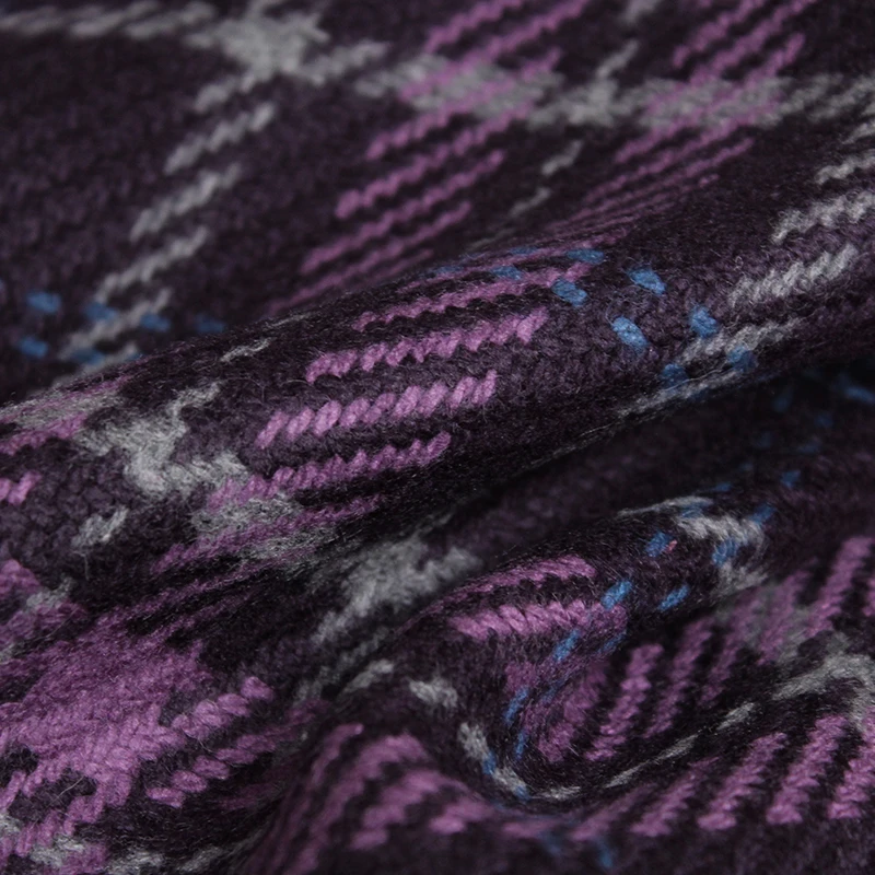 Redraspberry Viola Plaid Tweed - Tailored Coat Wool recensione e prezzo