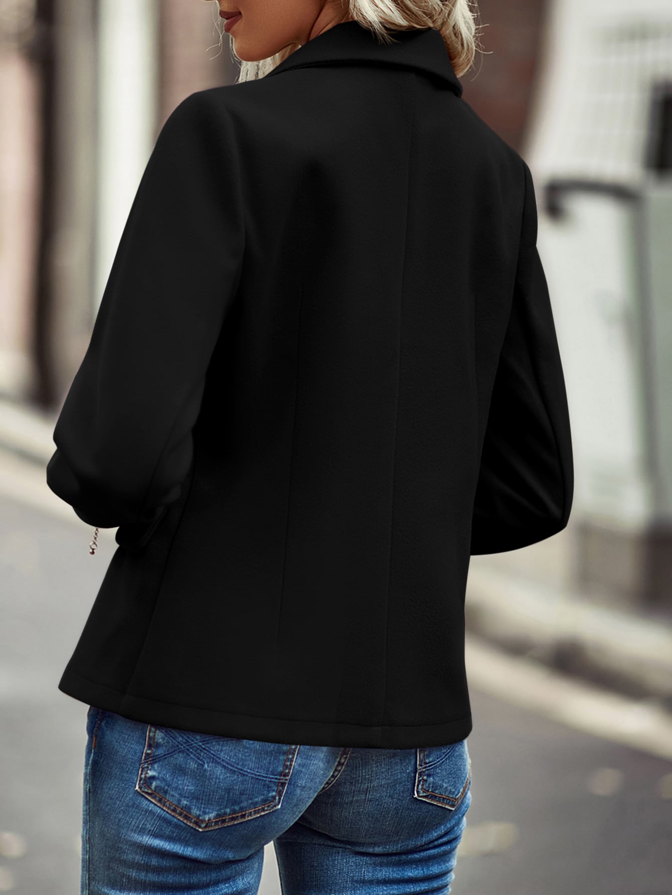 Nuova Giacca Corta da Donna in - Tailored Coat Wool recensione e prezzo
