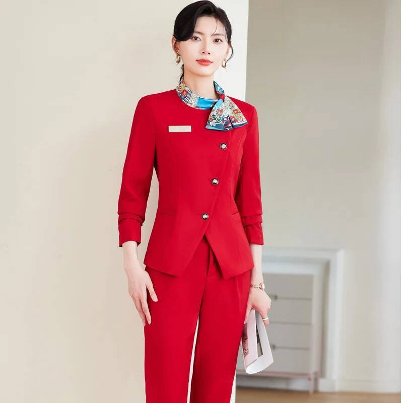 Taglie forti Stili formali ele - Women'S Formal Wear Pants Suit recensione e prezzo