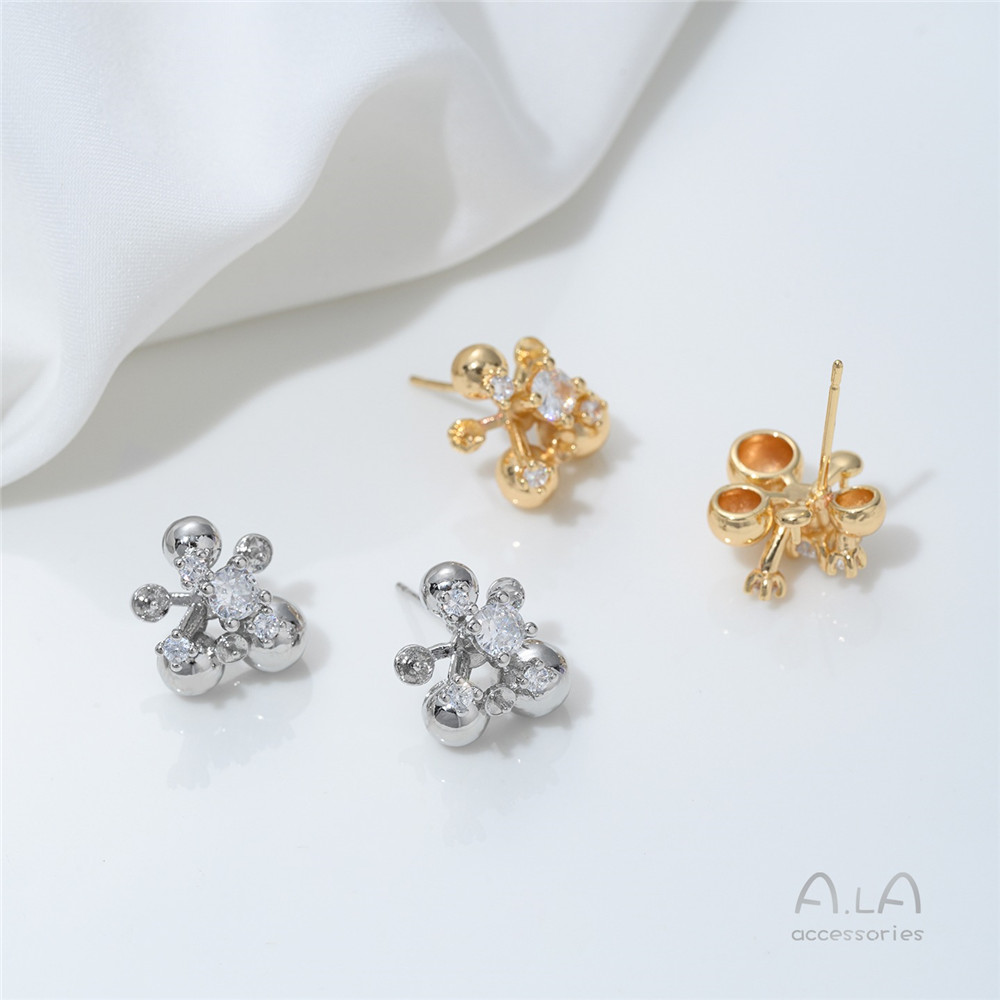 Orecchini a perla fai da te co - Pearl Earring Stud recensione e prezzo