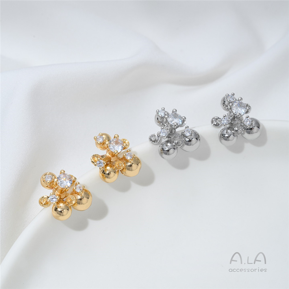 Orecchini a perla fai da te co - Pearl Earring Stud recensione e prezzo