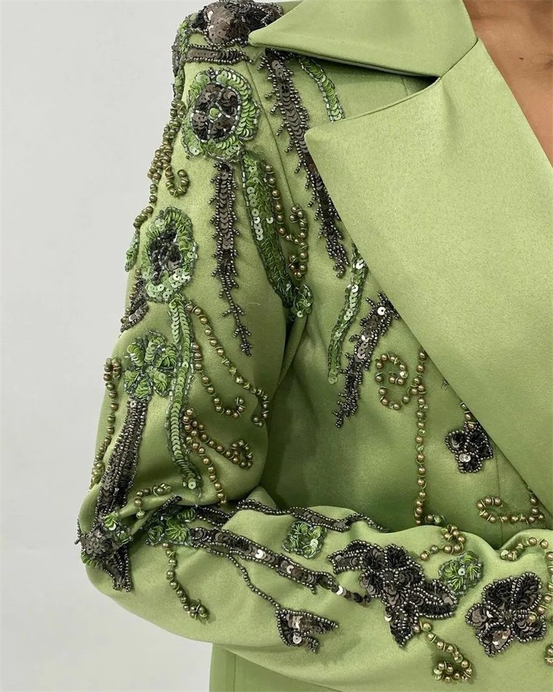 Abiti da donna in raso verde d - Women Formal Wear Designers recensione e prezzo