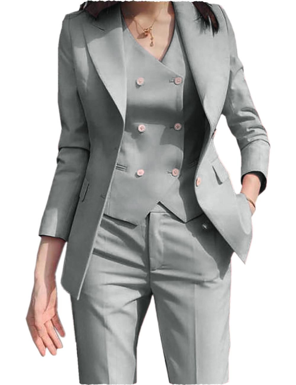 Completo Autunnale da Donna: G - Women'S Formal Wear Pants Suit recensione e prezzo